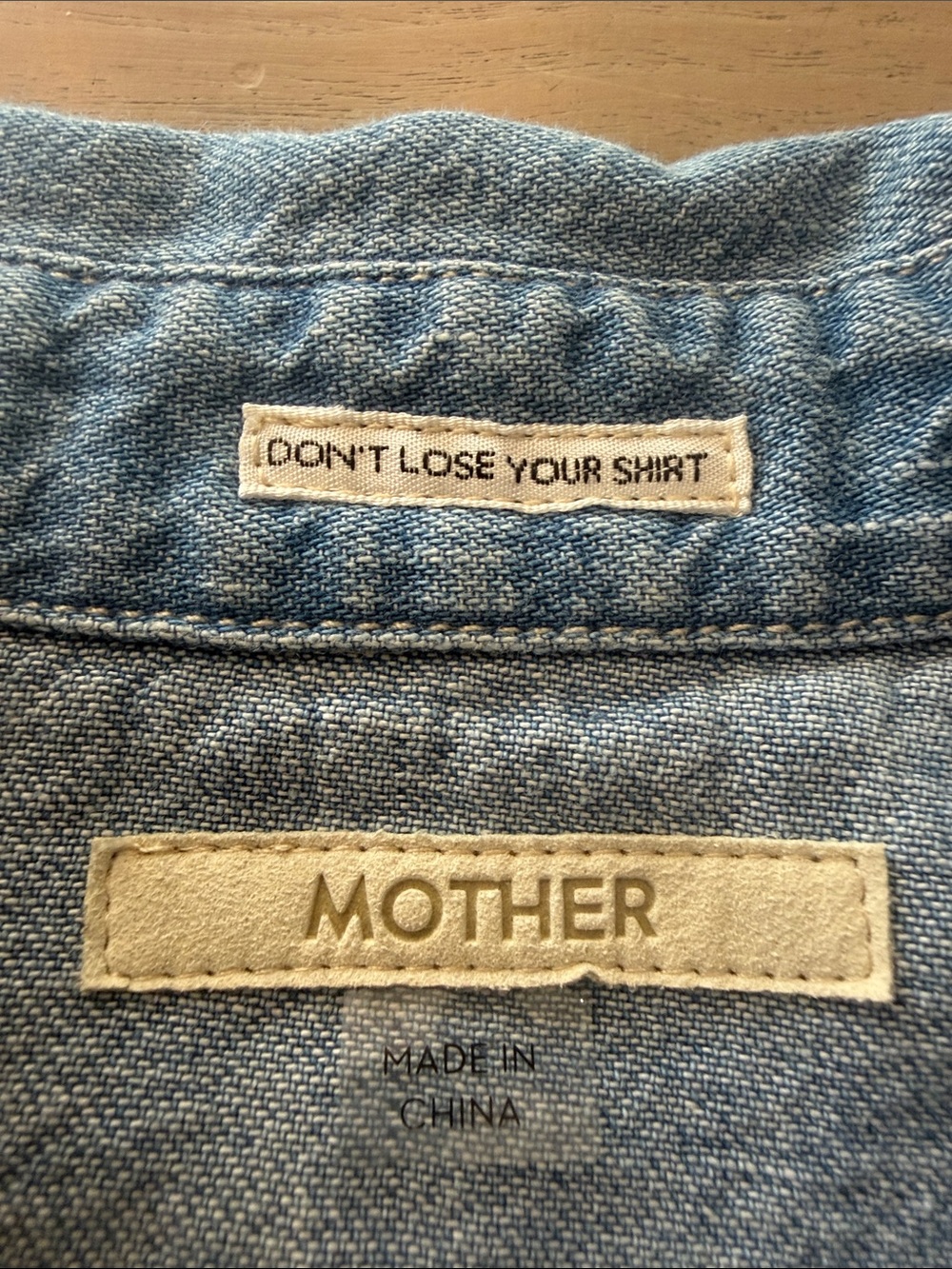 MOTHER “the super exes cropped step fray wash” western jacket - Picture 2 of 3